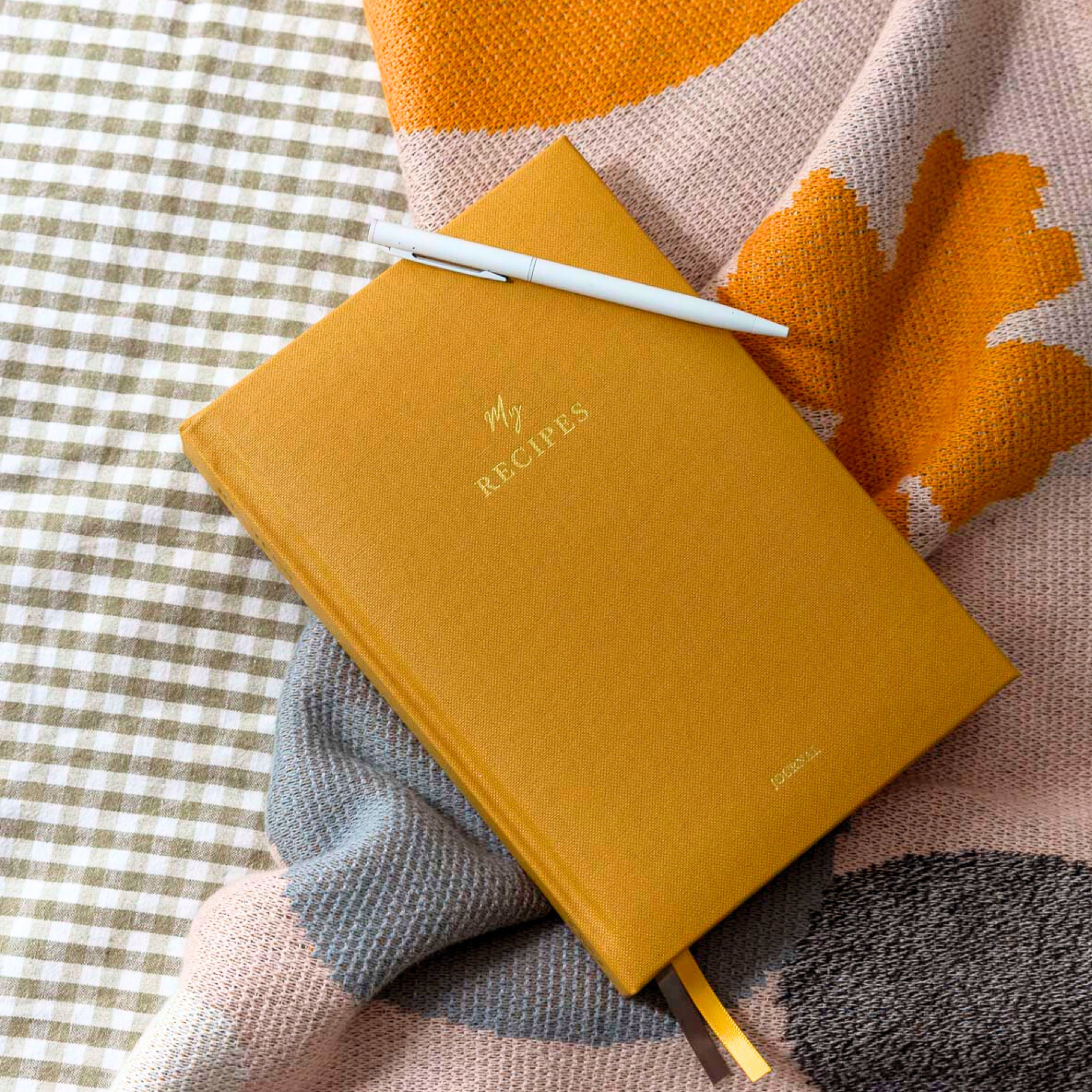 RECIPE JOURNAL - MUSTARD - Scribble & Dot