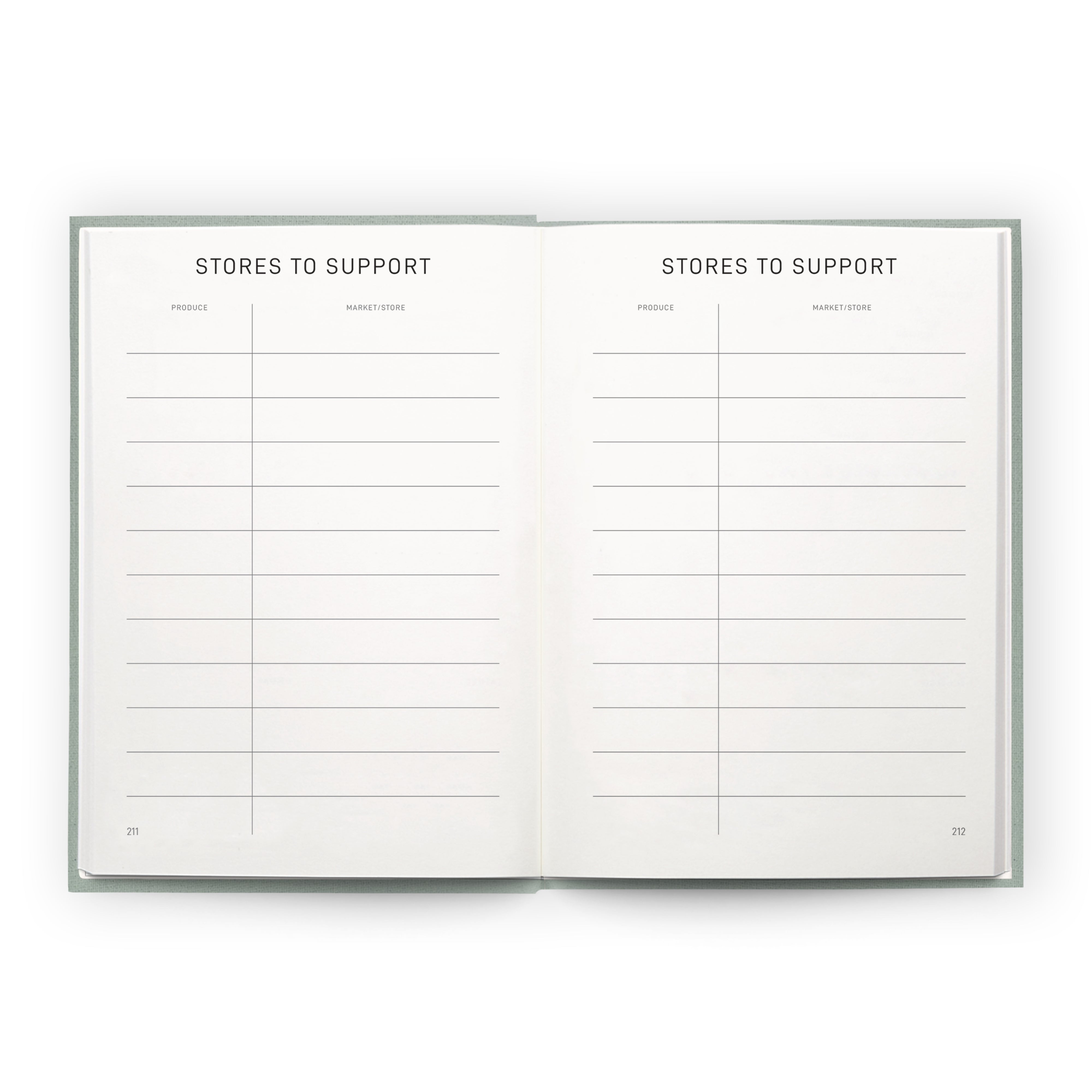 RECIPE JOURNAL - SAGE - Scribble & Dot