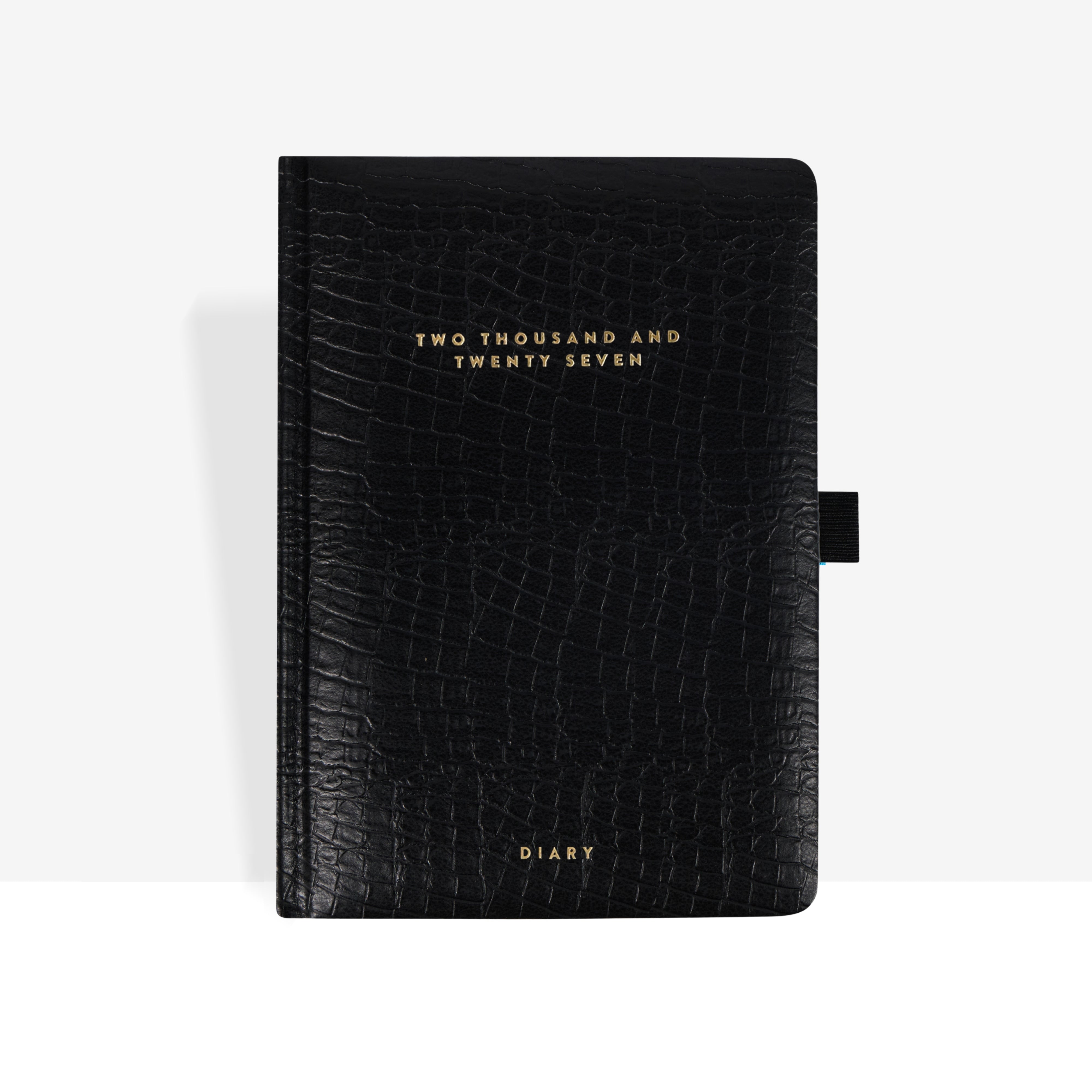 2027 Weekly Diary | Black Croc