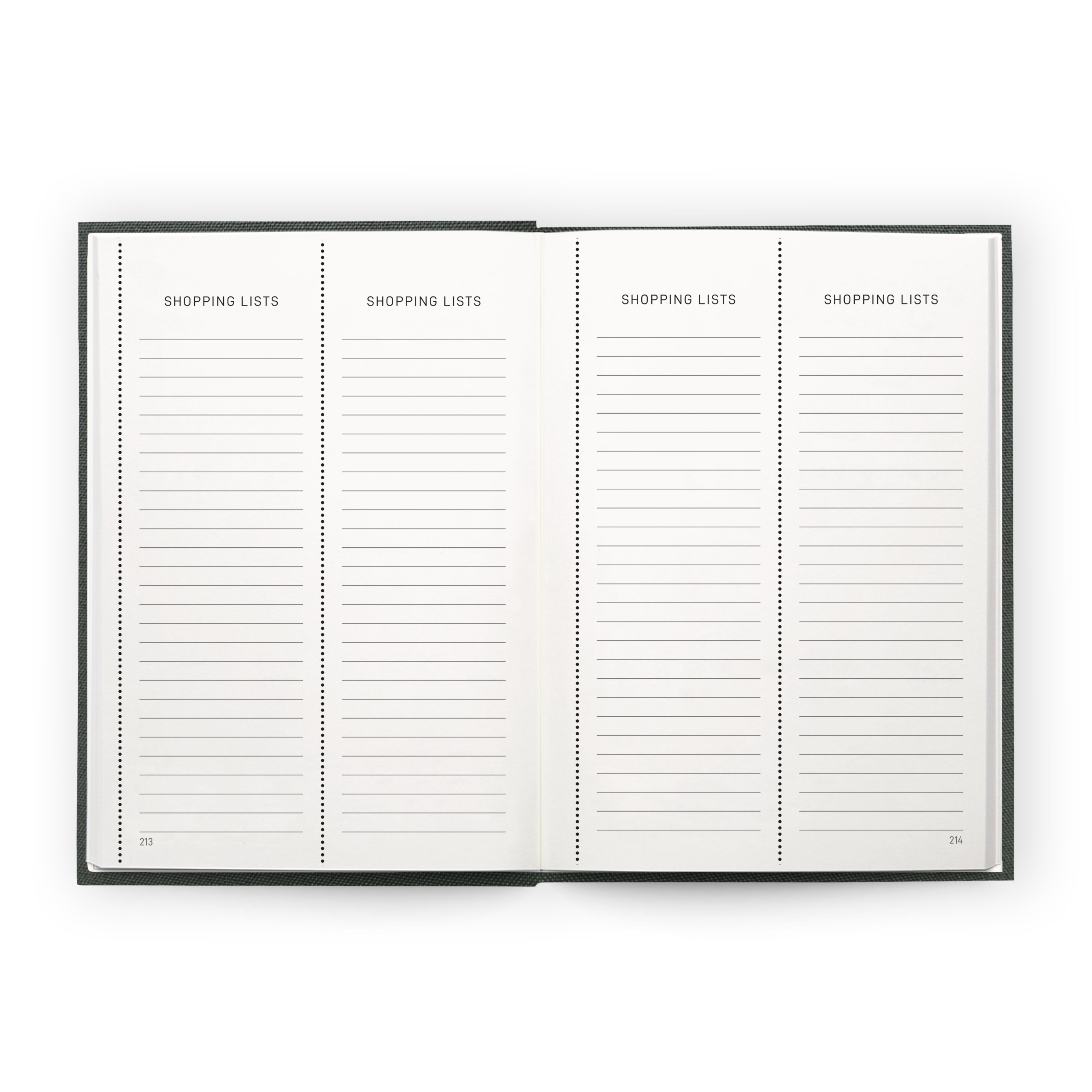 RECIPE JOURNAL - FOREST - Scribble & Dot