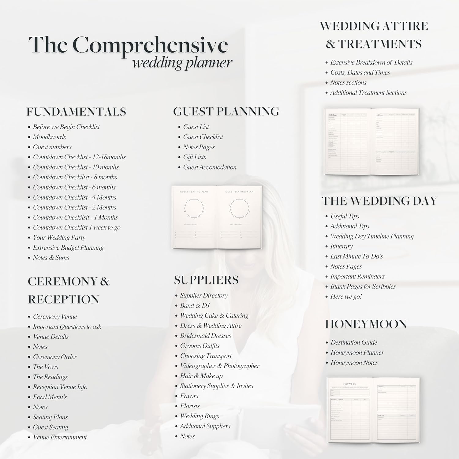 Luxury Wedding Planner Suede - Scribble & Dot