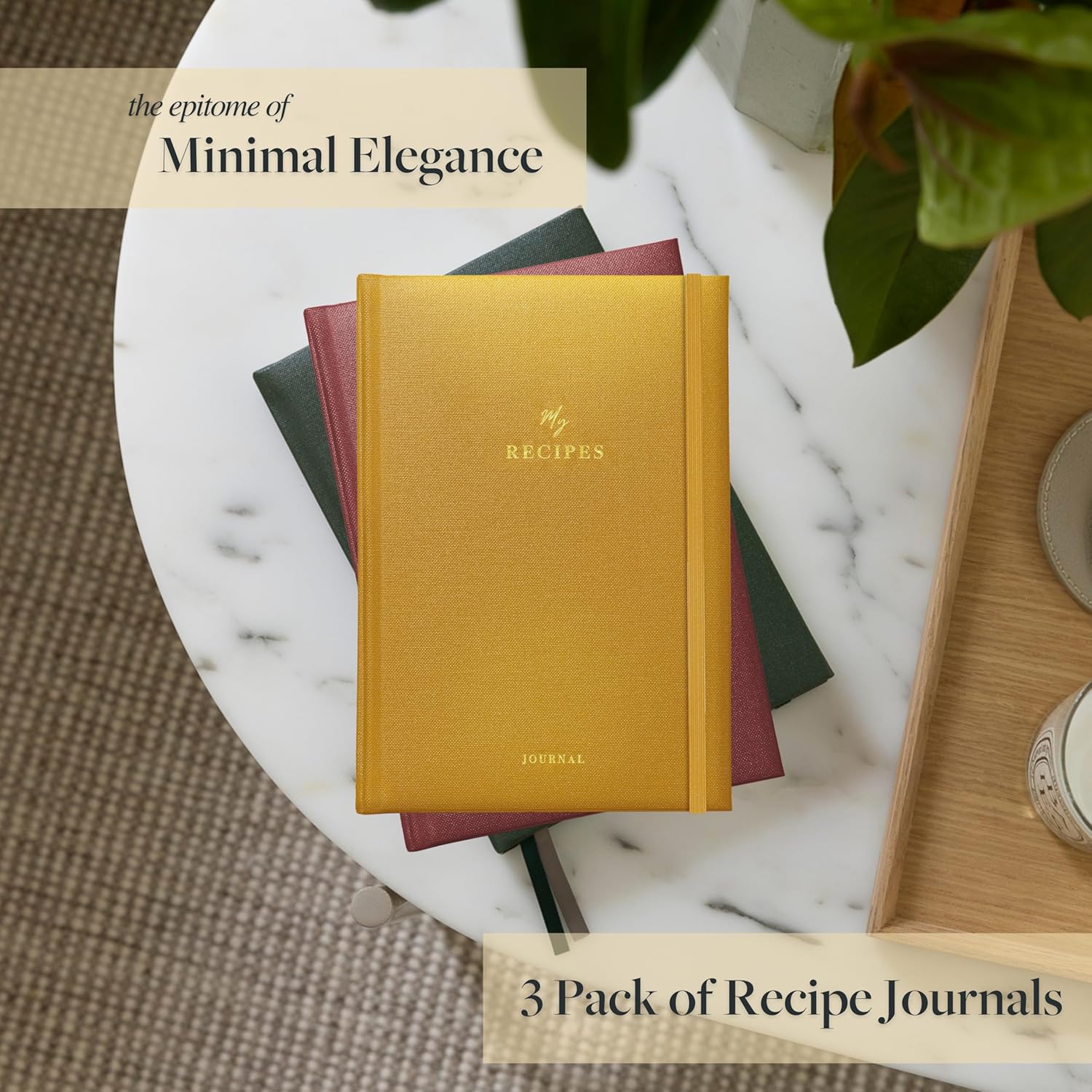 Luxury Recipe Journal Collection - Scribble & Dot