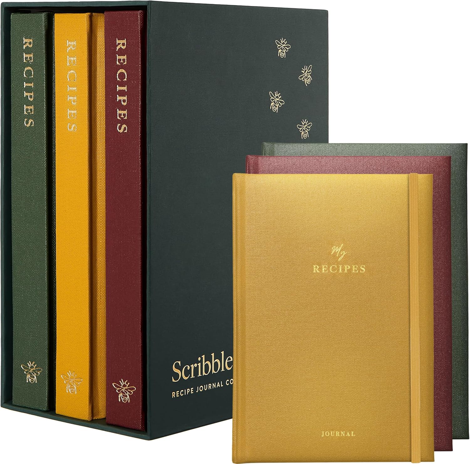 Luxury Recipe Journal Collection - Scribble & Dot