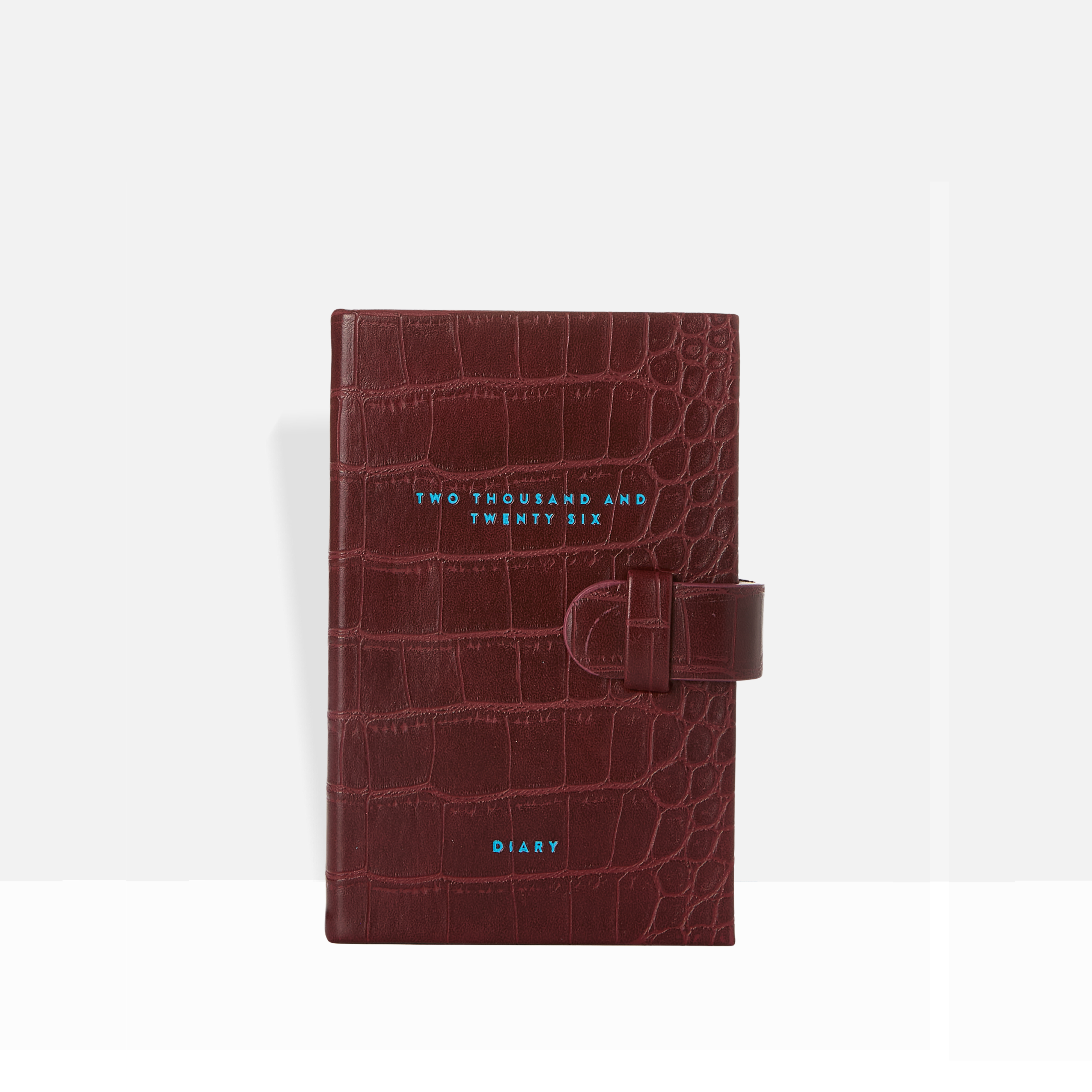 Burgundy Pocket Diary 2026 - Scribble & Dot