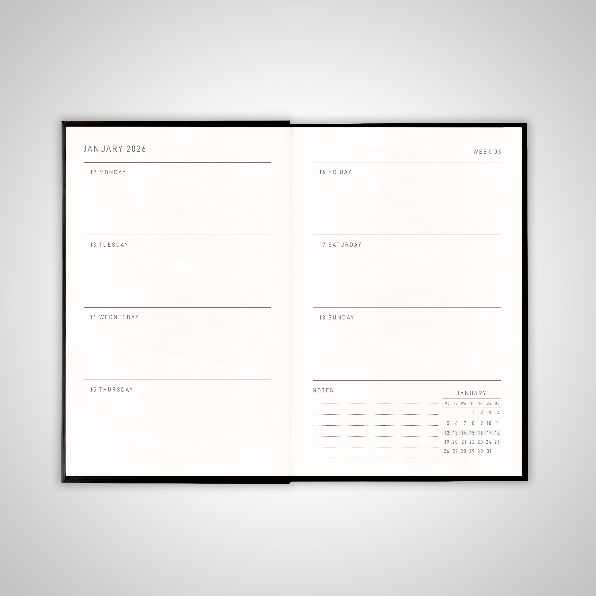 Gold Bee Pocket Diary 2026 - Scribble & Dot