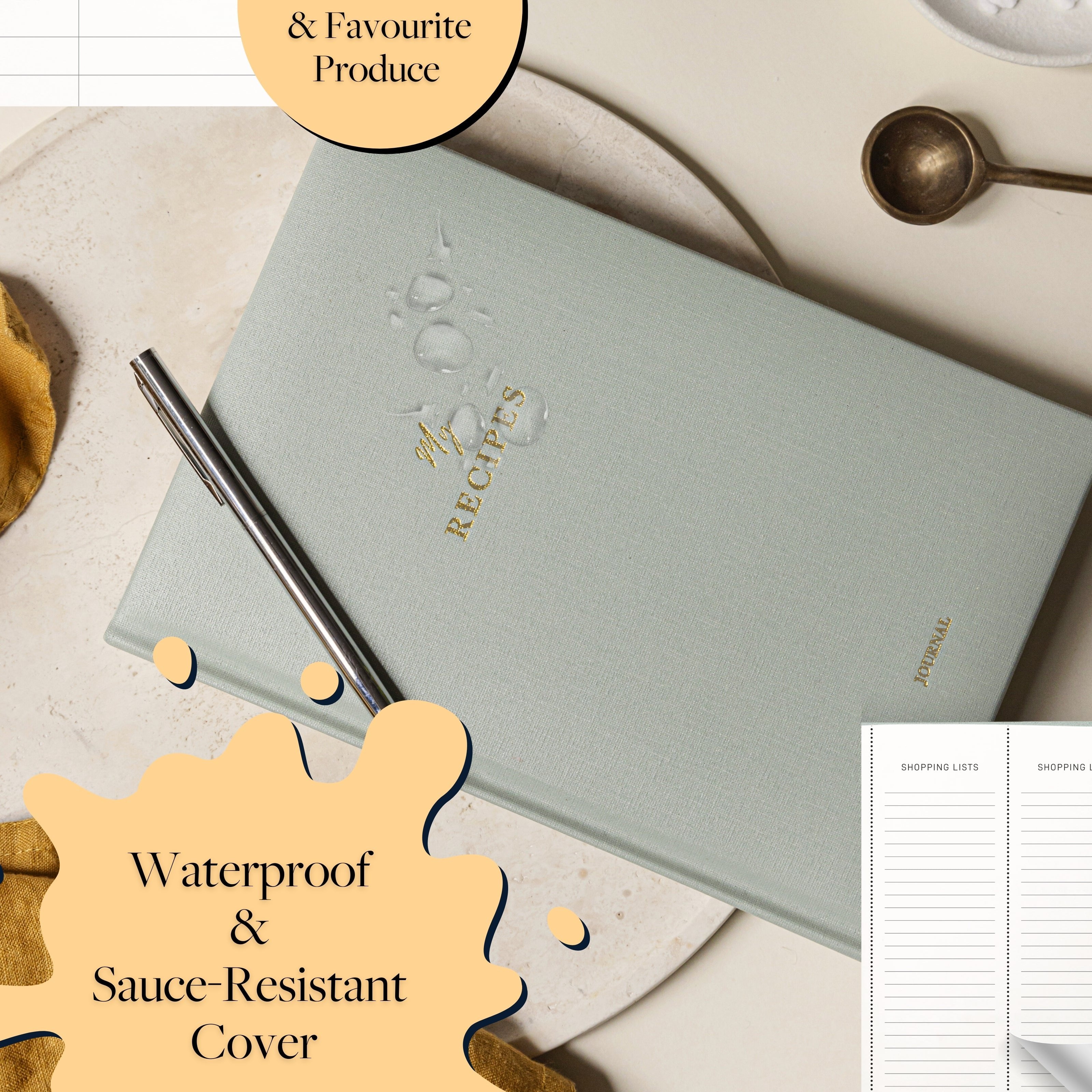 RECIPE JOURNAL - SAGE - Scribble & Dot