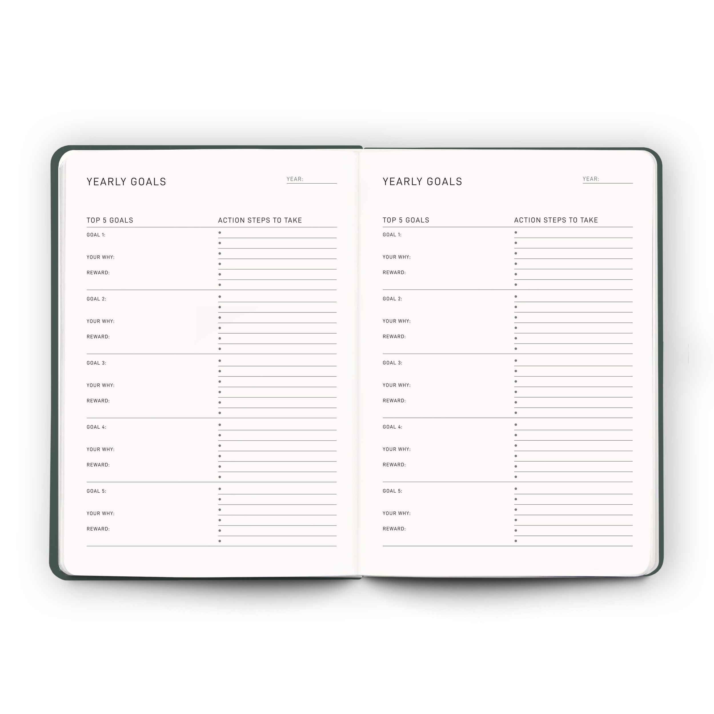 Daily Planner - Forest - Scribble & Dot