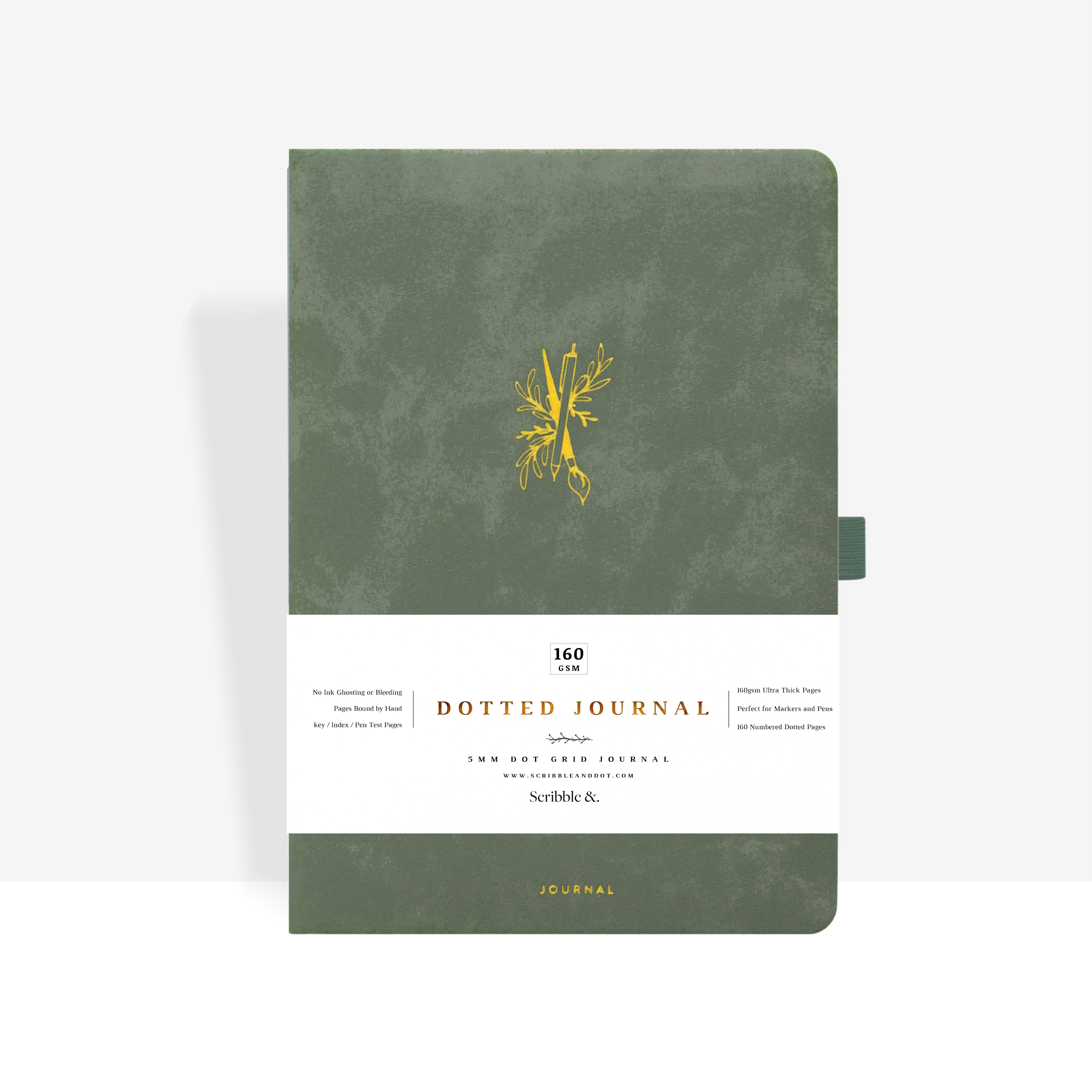 UNDATED PRE-MADE DOTTED JOURNAL - Scribble & Dot