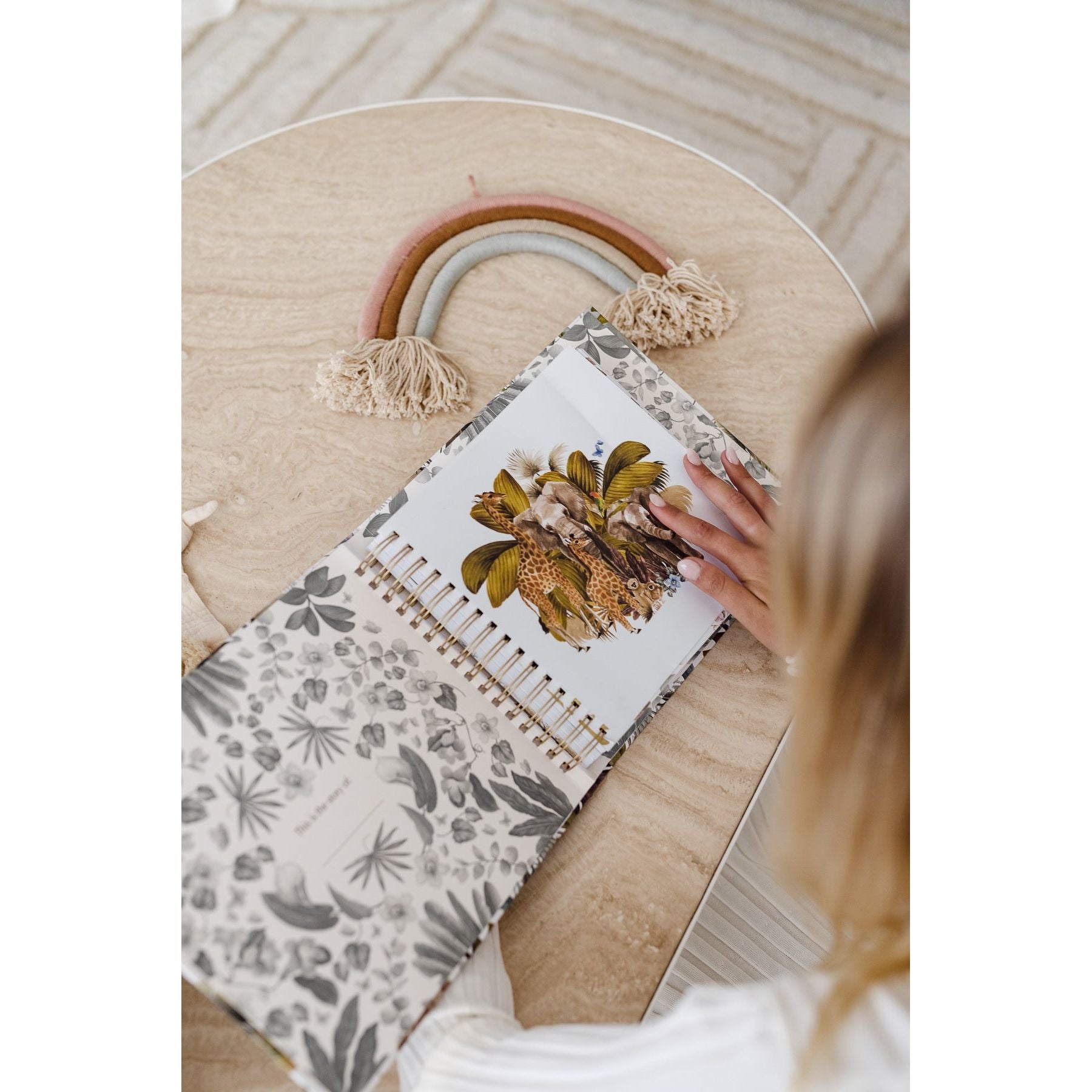 Jungle Edition Baby Memory Book 0 - 5 Years - Scribble & Dot