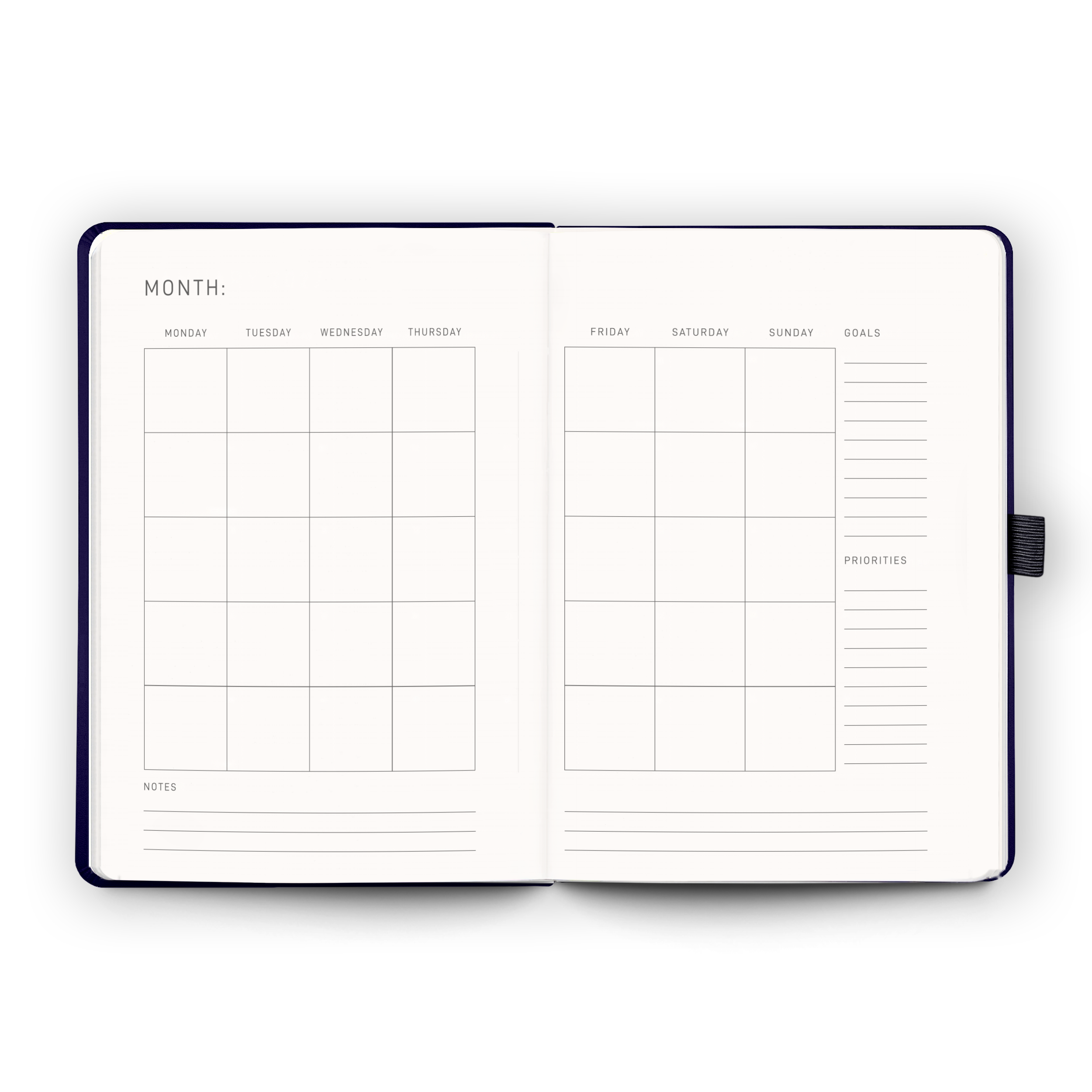 Undated Planner | Gold Bee