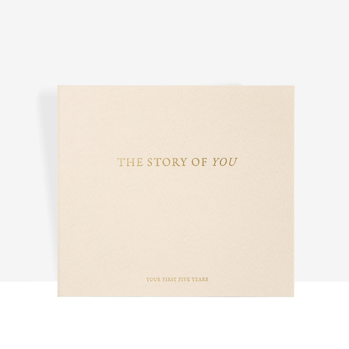 Baby Journal Memory Book - Suede - Scribble & Dot