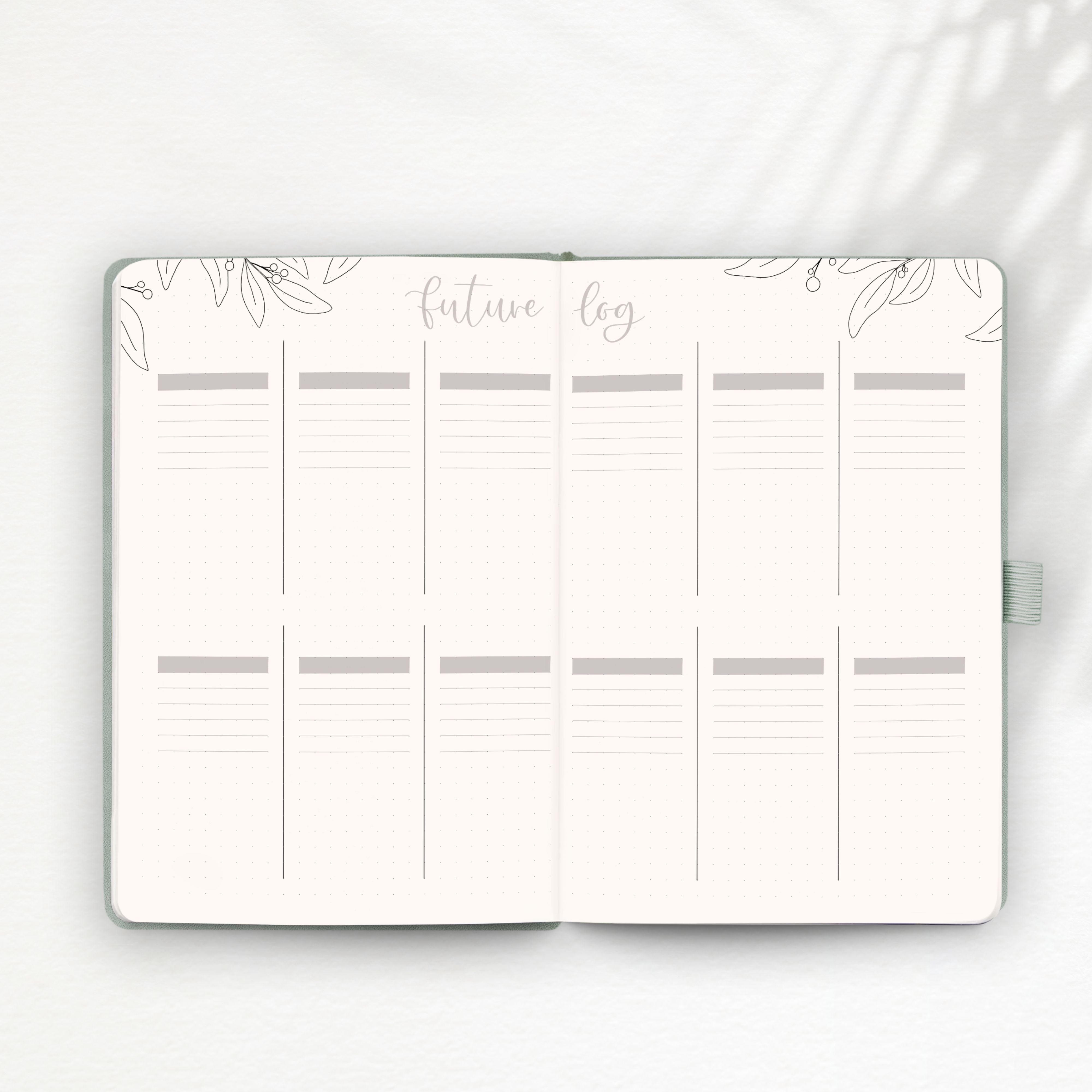 UNDATED PRE-MADE DOTTED JOURNAL - Scribble & Dot