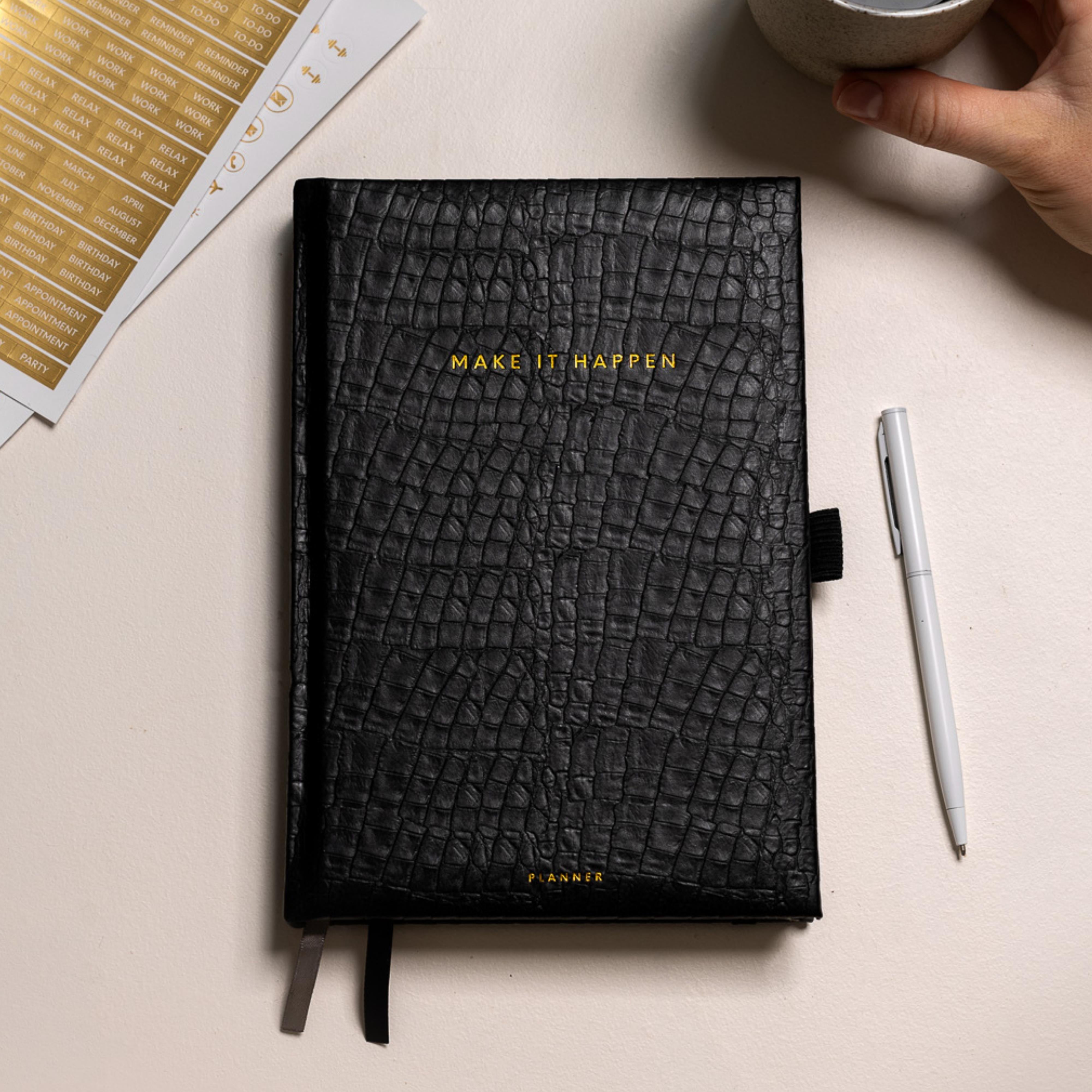 Make It Happen Planner A5 - Undated - Scribble & Dot