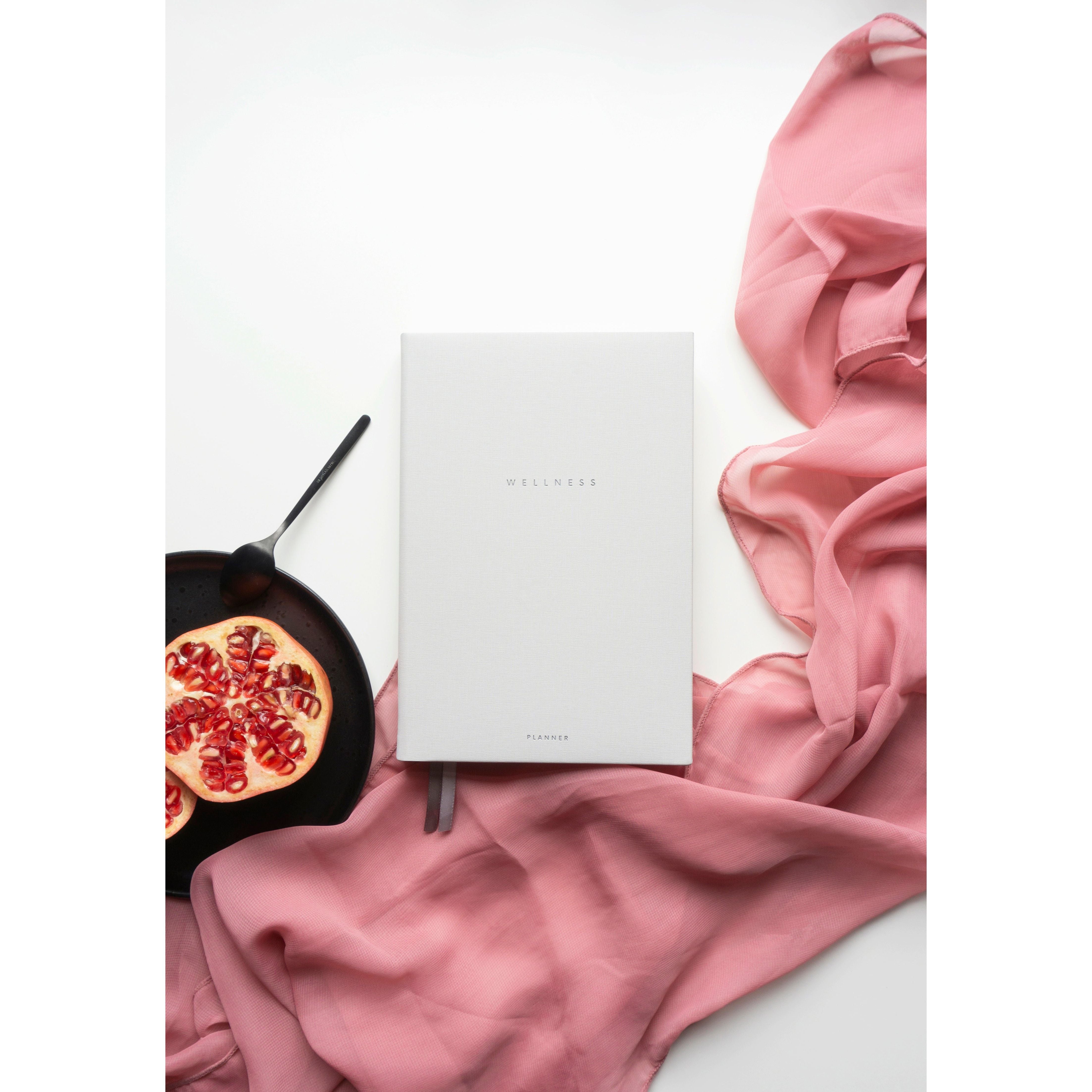 Grey Wellness Planner - A5 - Scribble & Dot