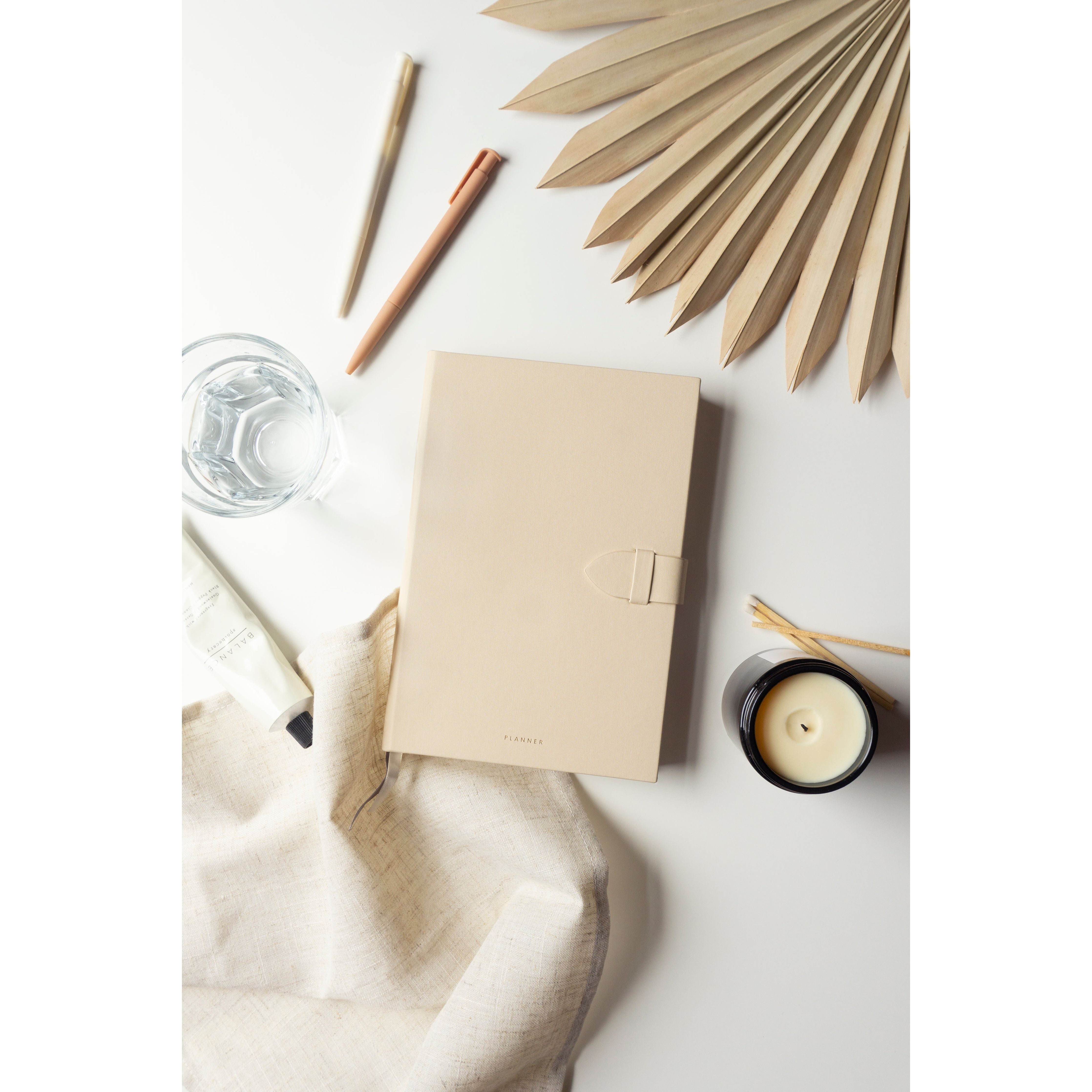 Beige - Undated Planner A5 - Scribble & Dot