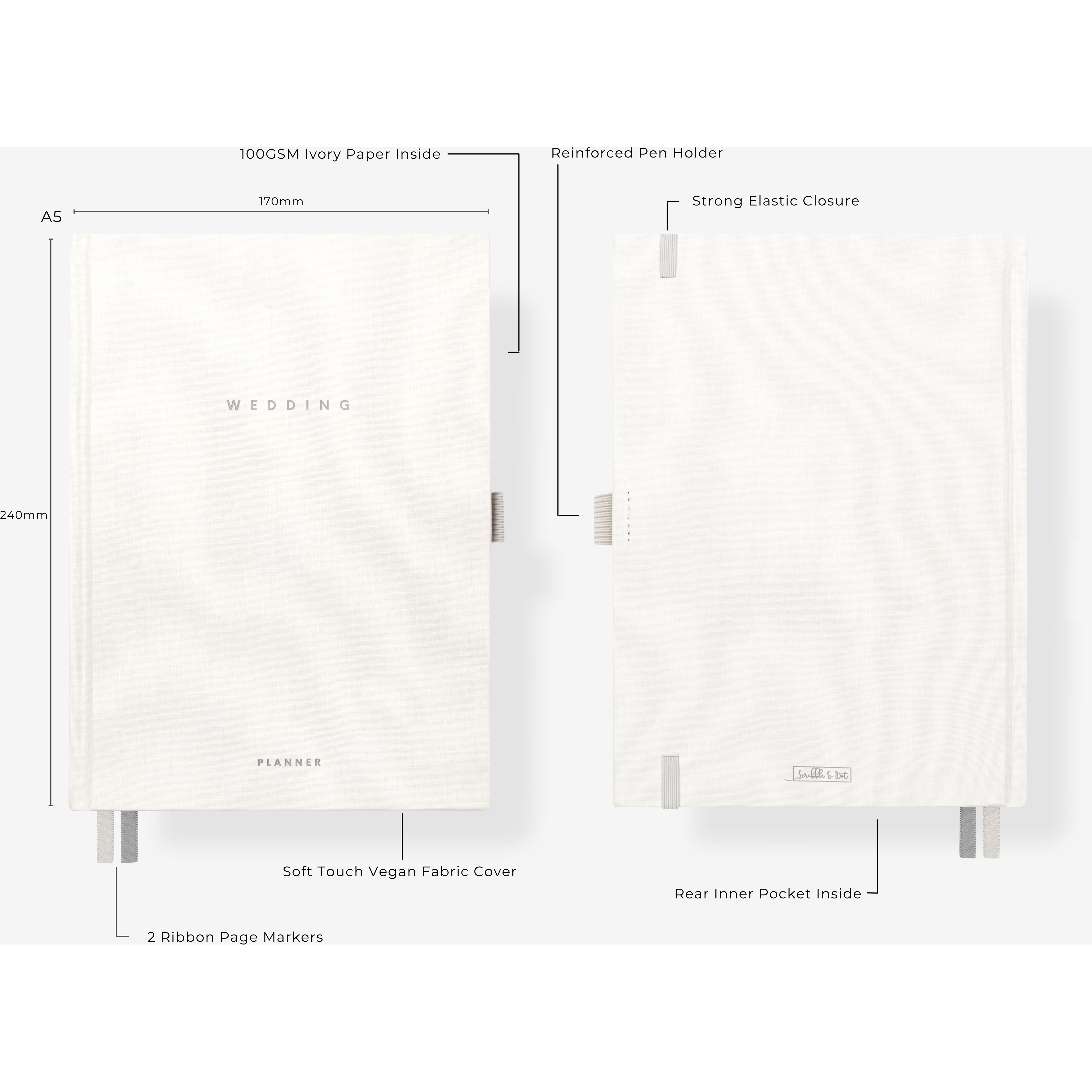 Wedding Planner - Scribble & Dot