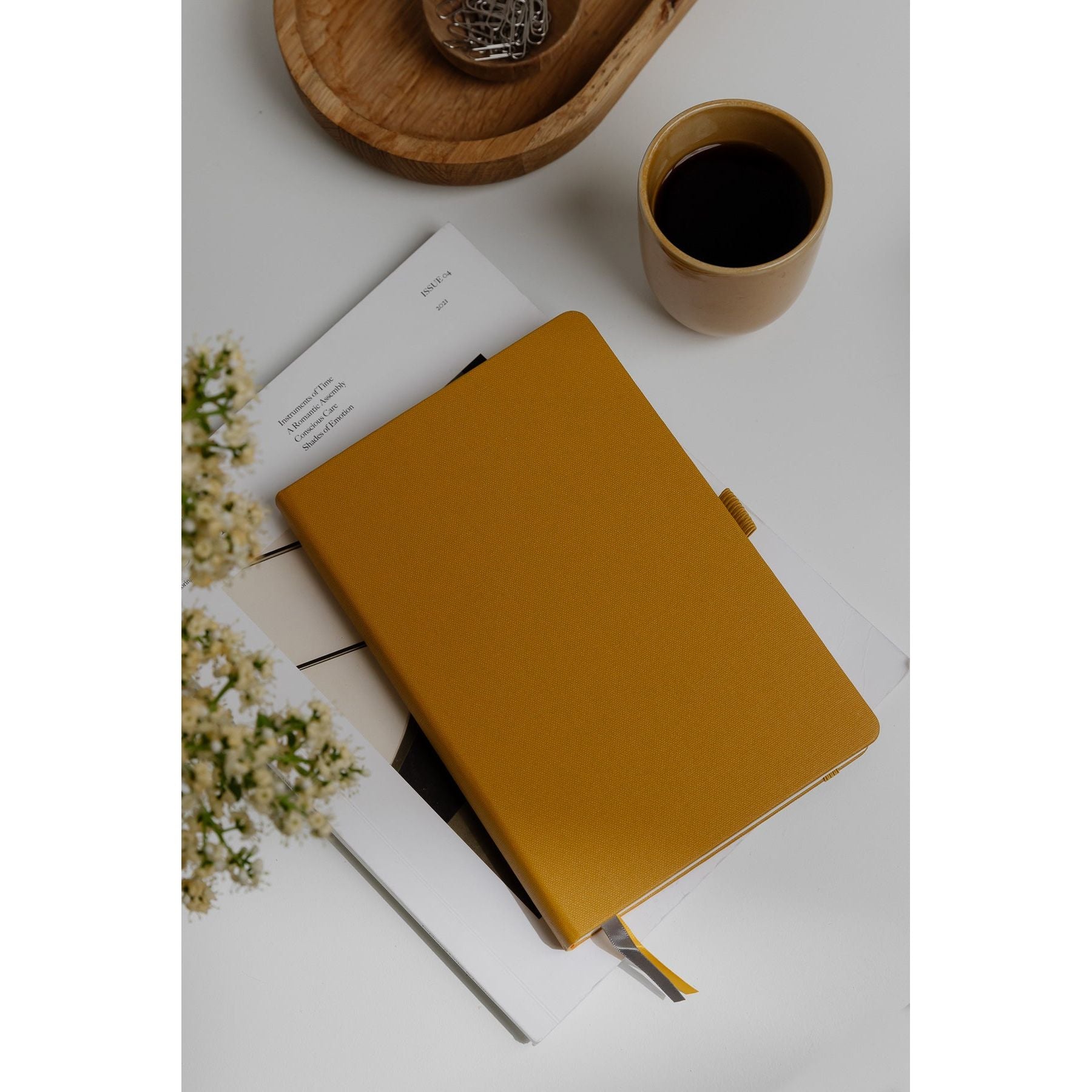 Daily Planner - Mustard - Scribble & Dot