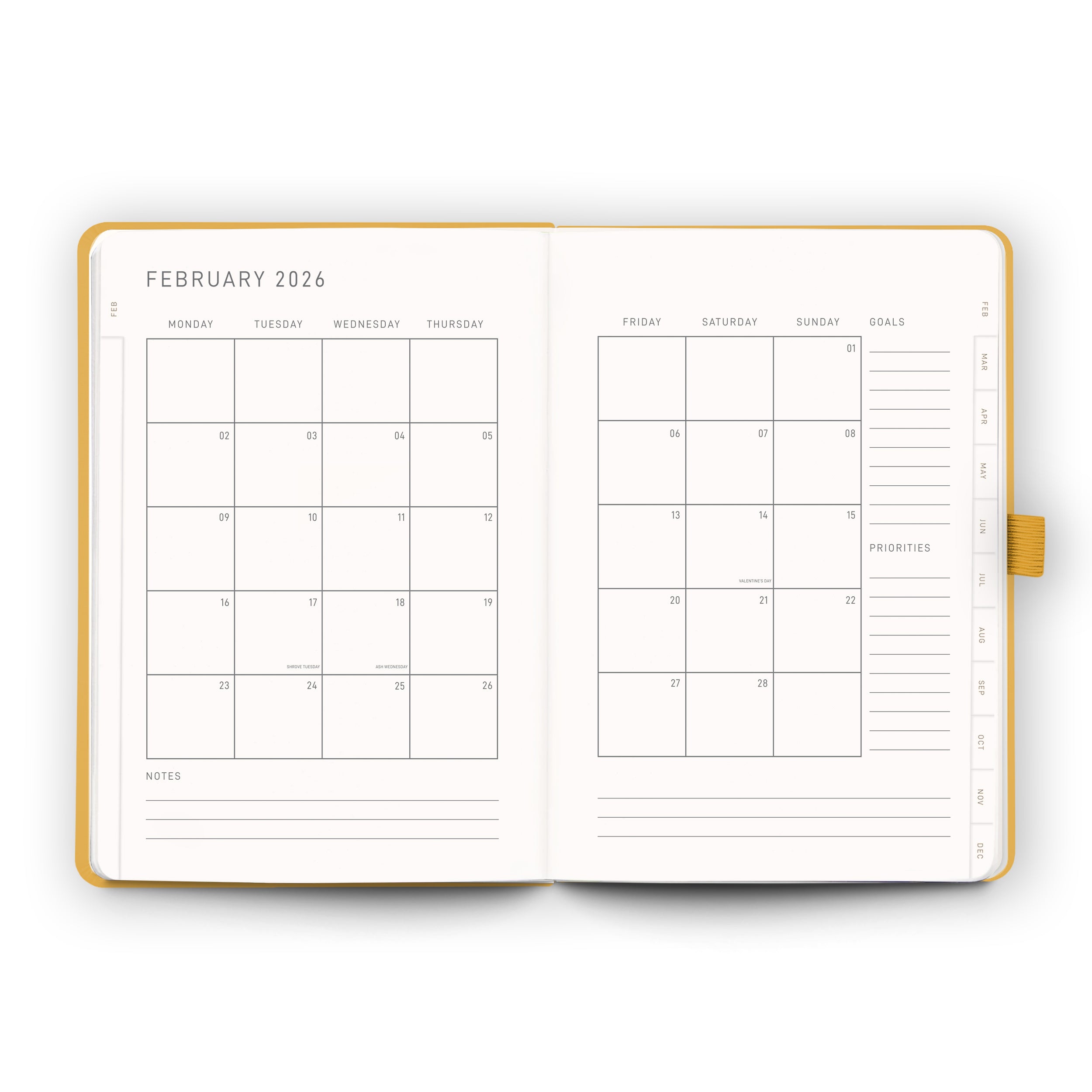 Tuscan Sun - 2026 Diary A5 (Weekly) - Scribble & Dot 2026 daily diary 2026 weekly planner 2026 monthly planner 2026 dated planner 2026 hardcover diary 2026 Pocket Diary 2026 Small Diary Premium Diary 2026 Diaries 2026 Diary