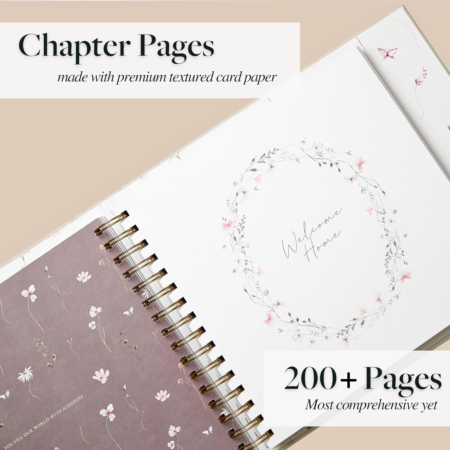 Baby Journal Memory Book - Suede