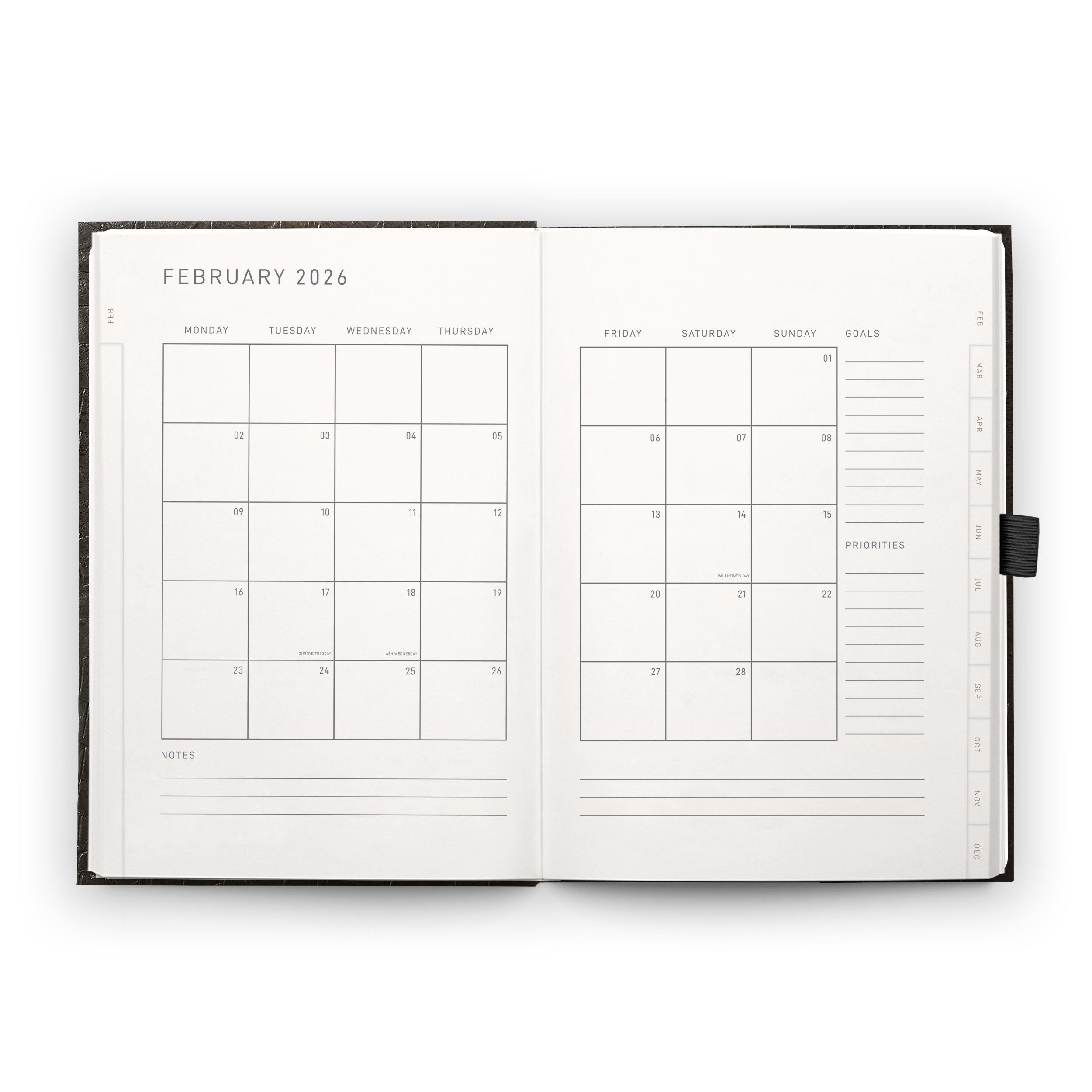 A6 2026 Diary - Croc