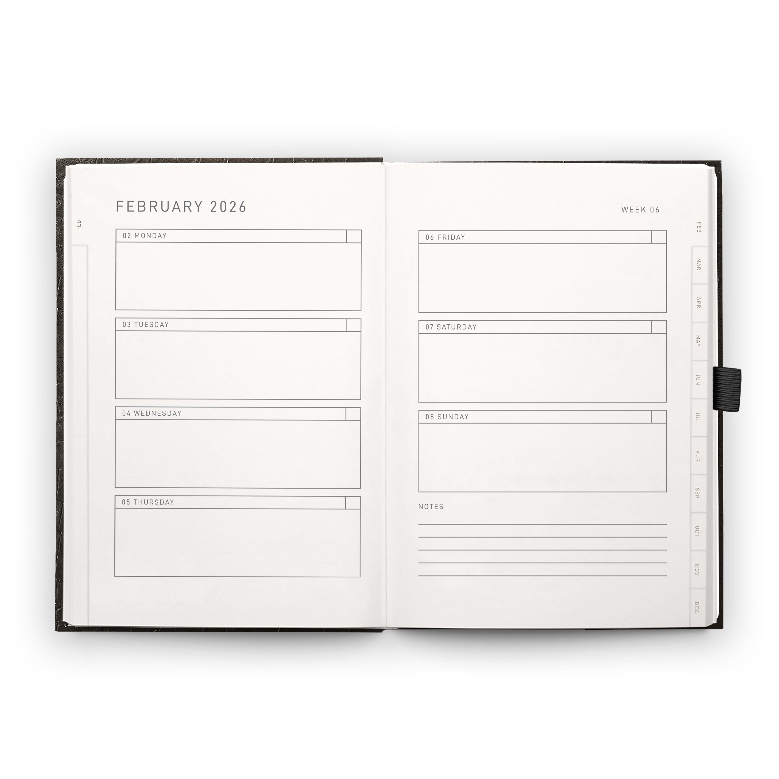 A6 2026 Diary - Croc