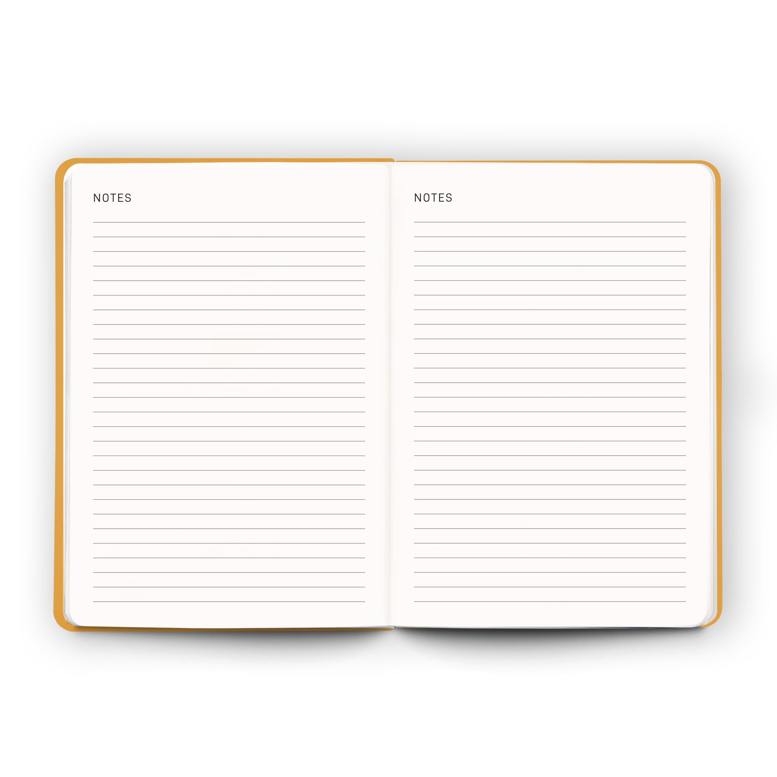 Daily Planner - Mustard - Scribble & Dot
