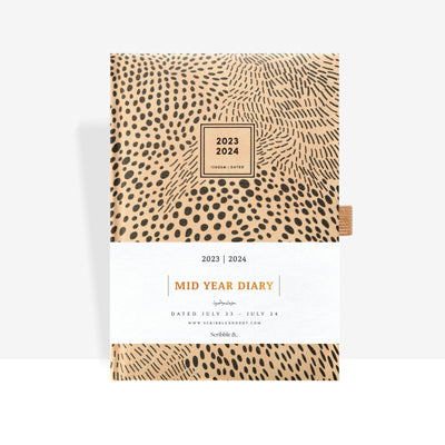 A5 MID-YEAR DIARY - DOTS - Scribble & Dot