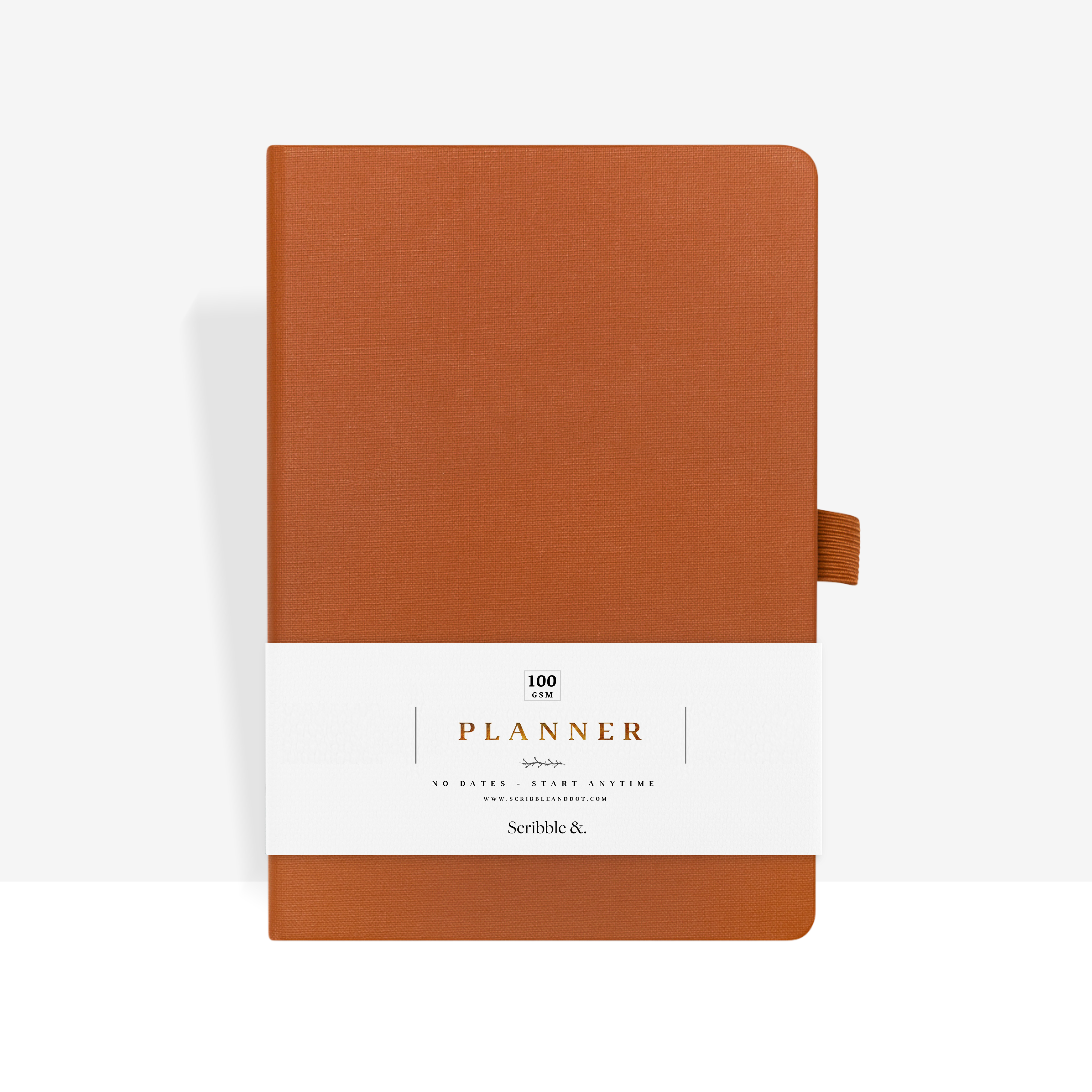 Daily Planner - Rust - Scribble & Dot