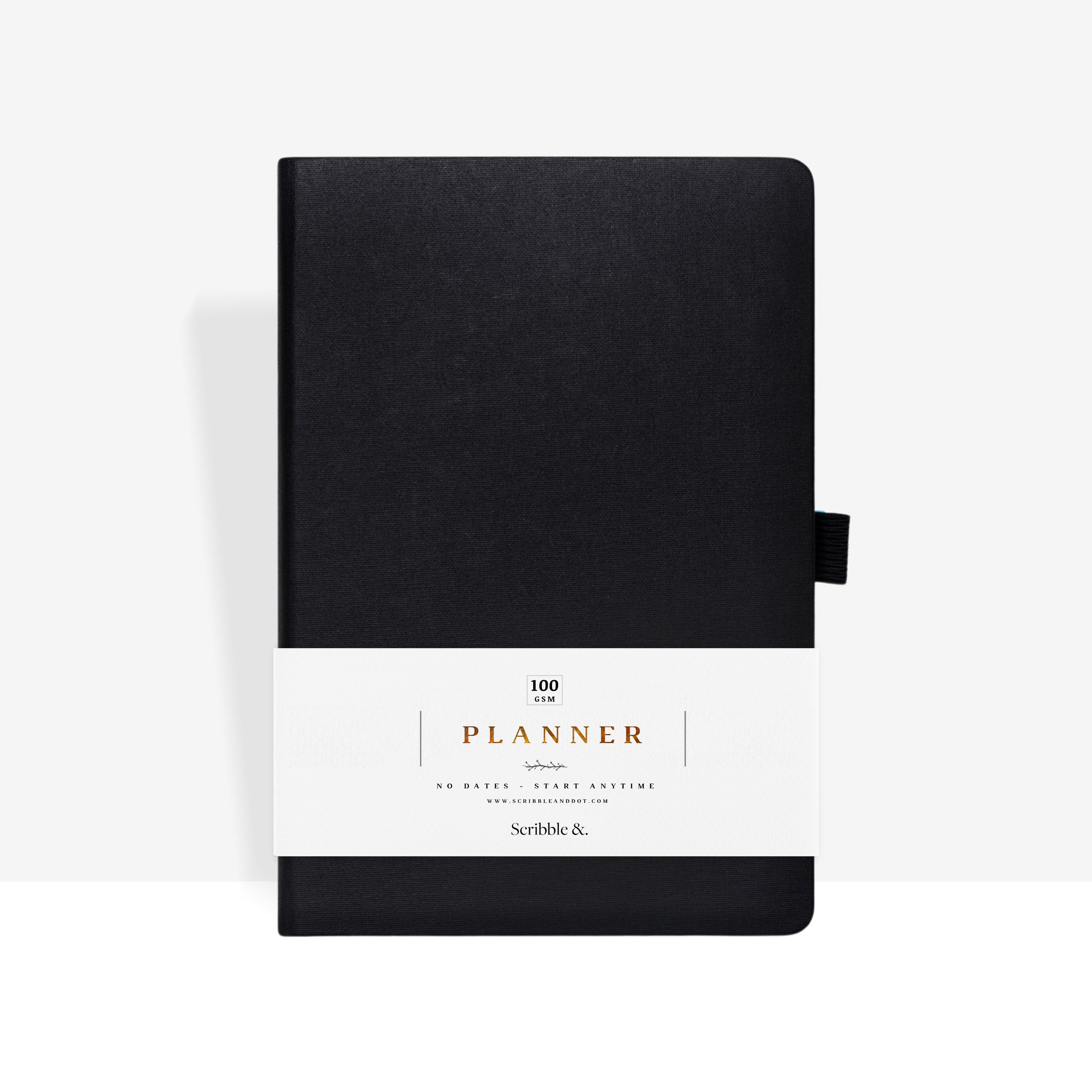 Daily Planner - Charcoal - Scribble & Dot