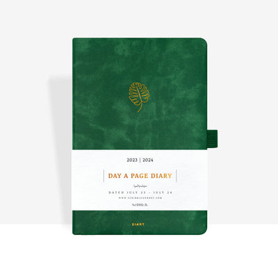 A5 MID-YEAR DIARY – DAY A PAGE - Scribble & Dot