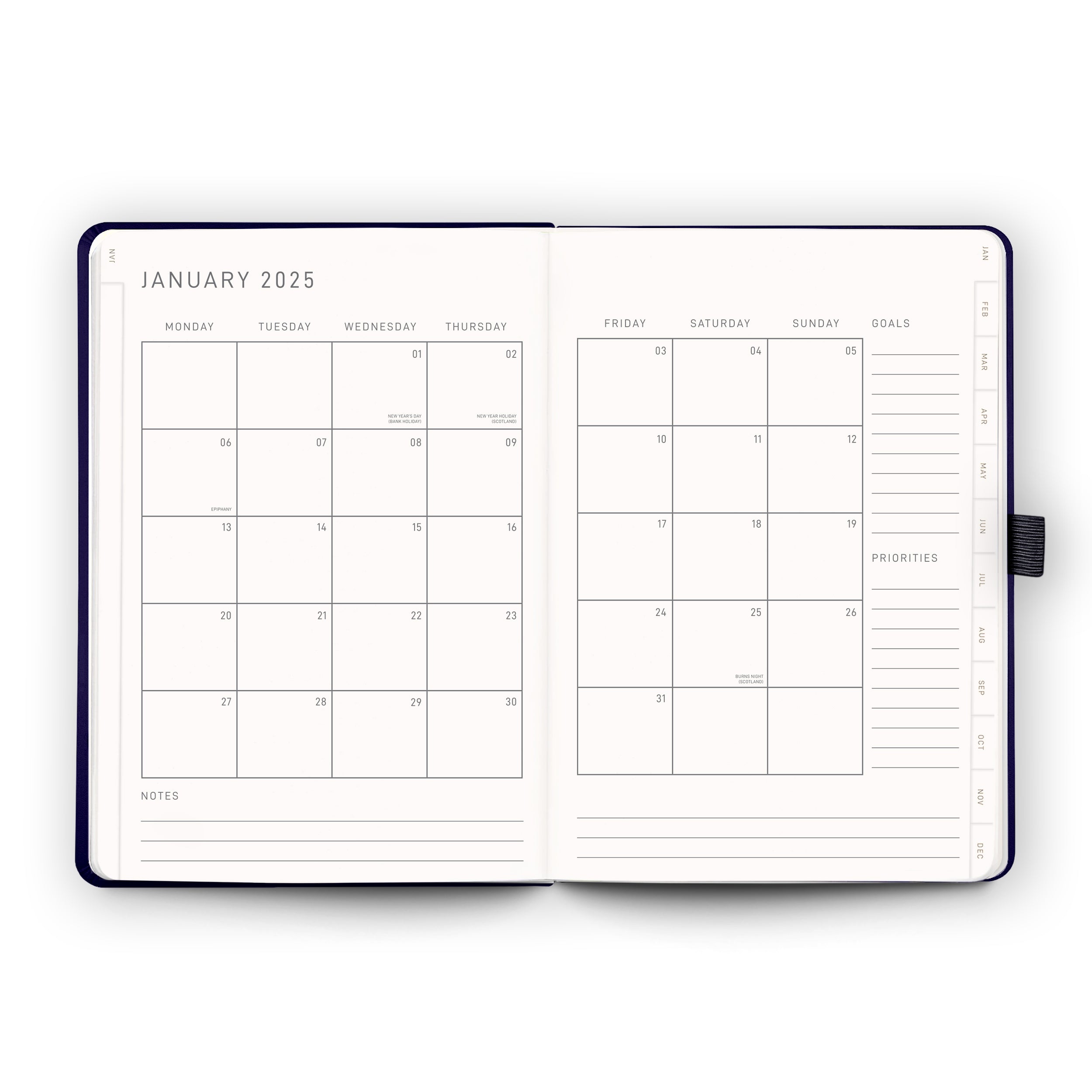 Gold Bee A5 2025 Diary - Scribble & Dot