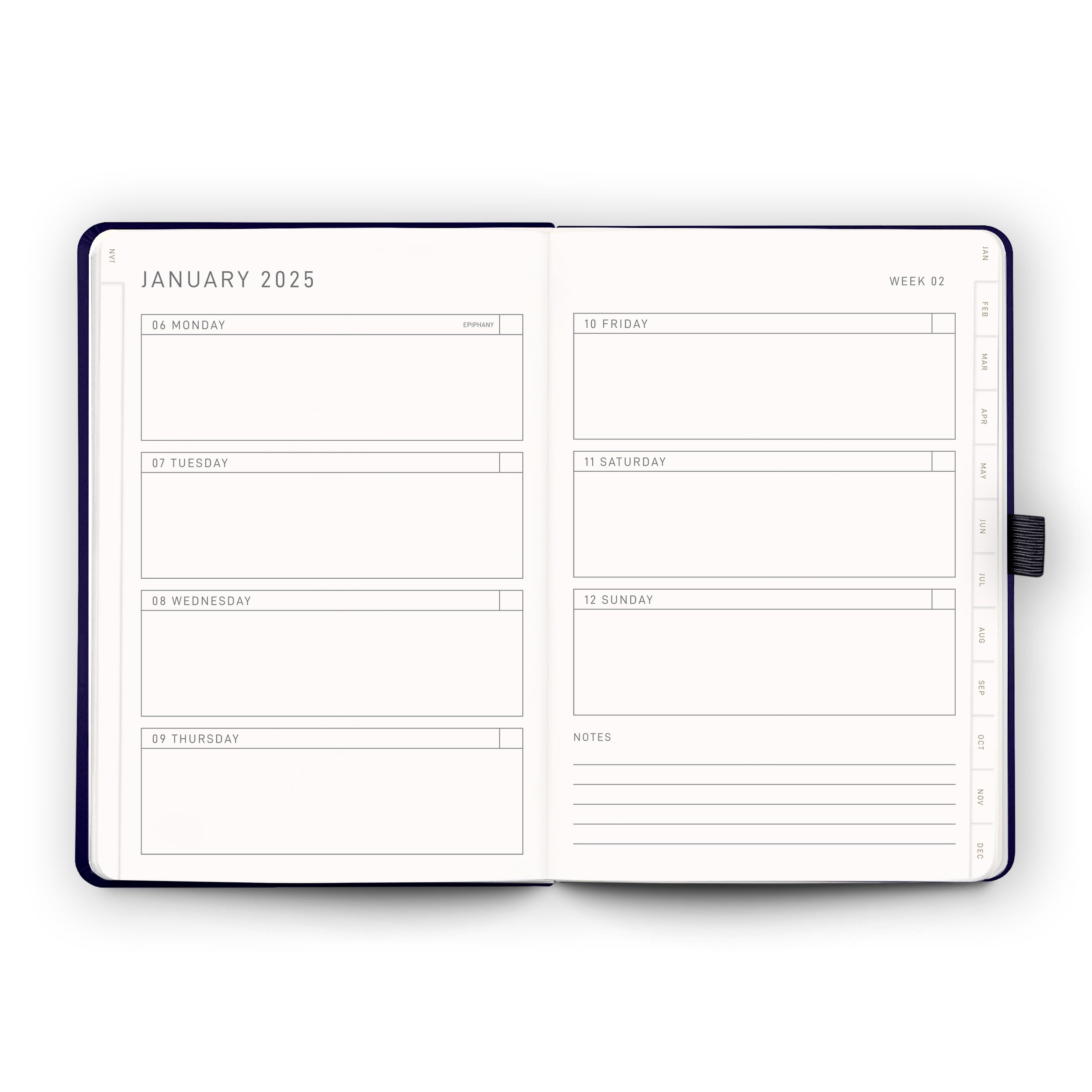 Gold Bee A5 2025 Diary - Scribble & Dot
