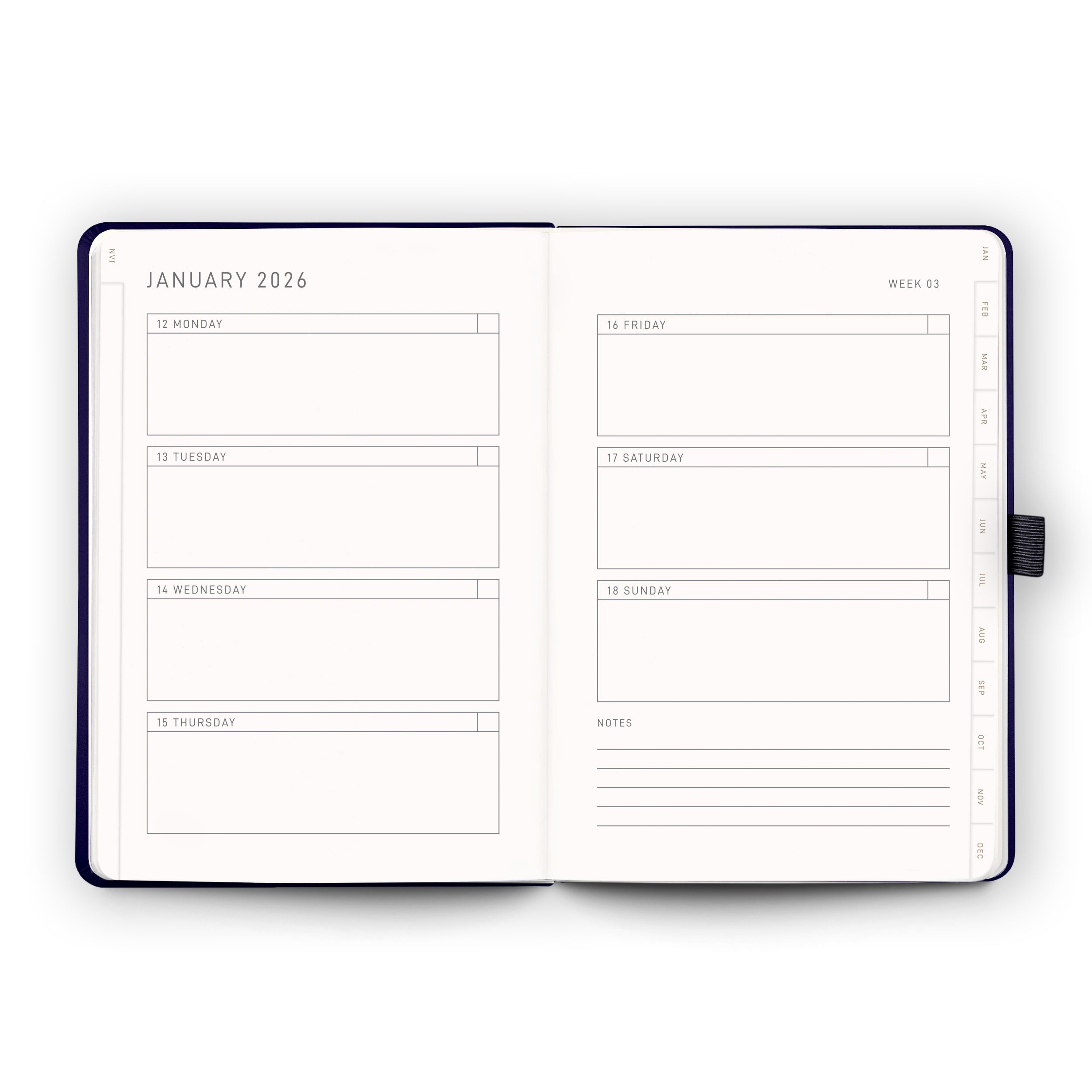 Gold Bee - 2026 Diary A5 (Weekly)