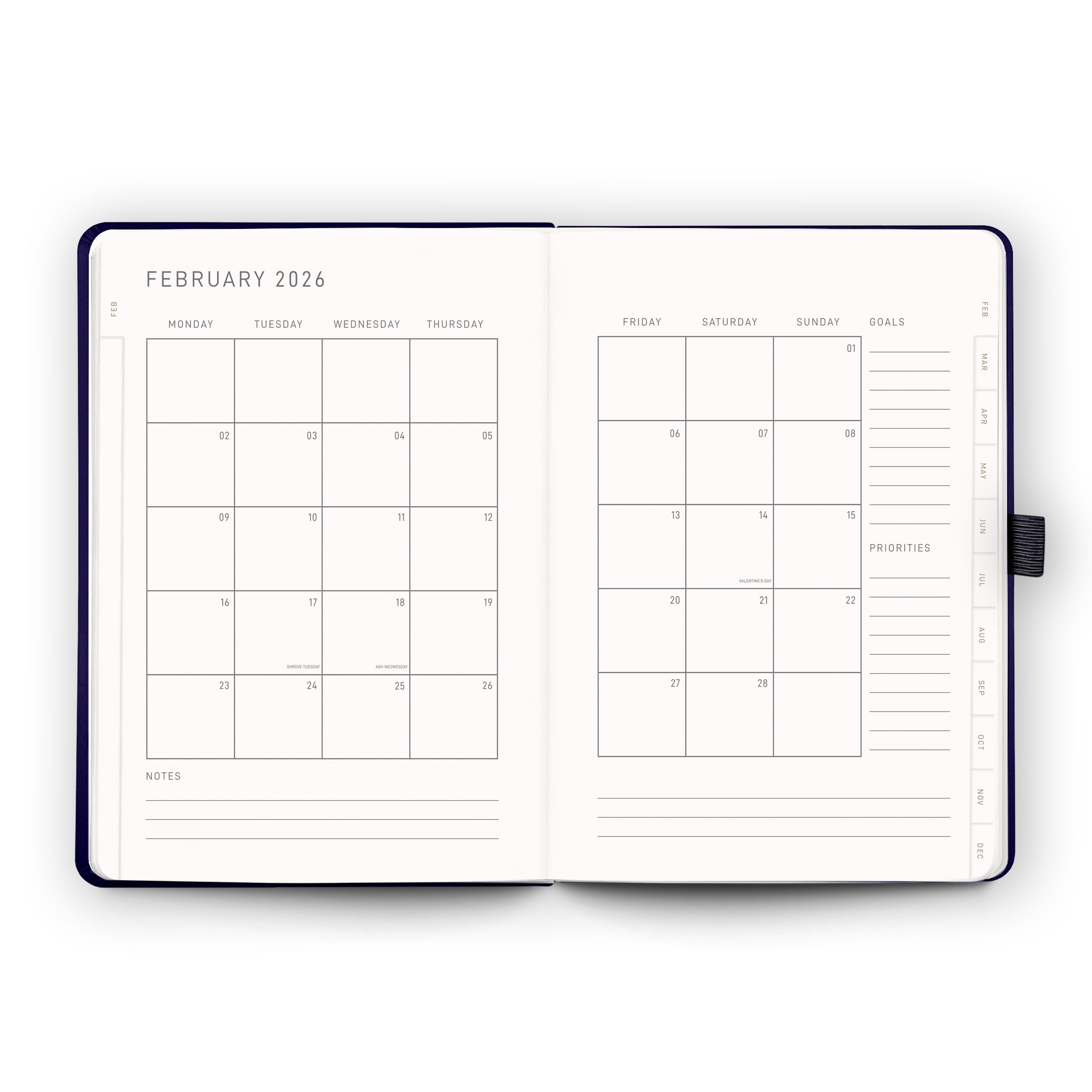 Gold Bee - 2026 Diary A5 (Weekly)
