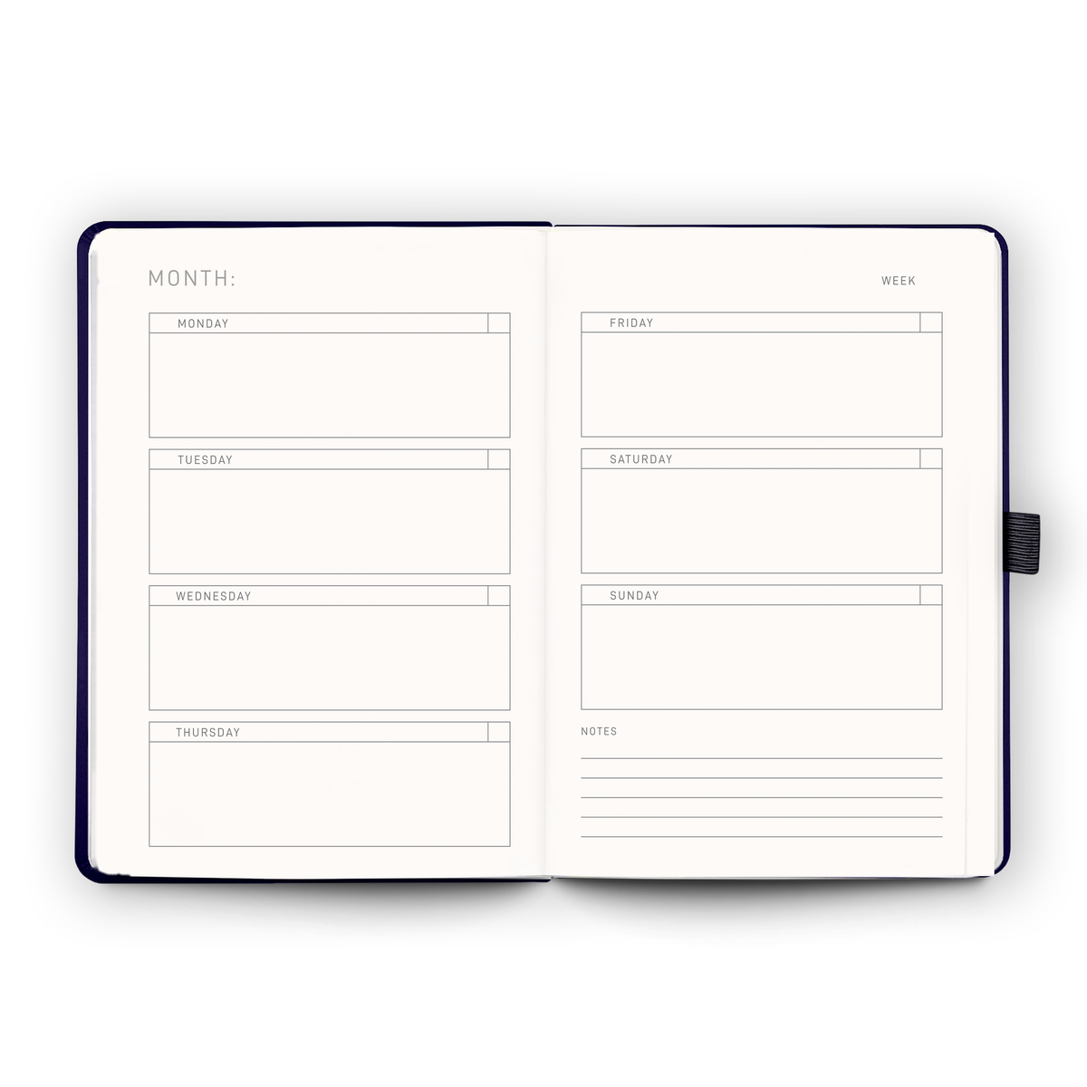 Undated Planner | Gold Bee