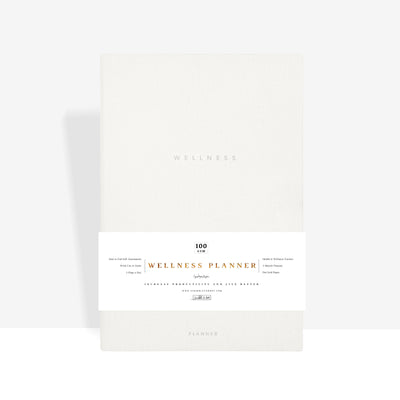 Grey Wellness Planner - A5 - Scribble & Dot